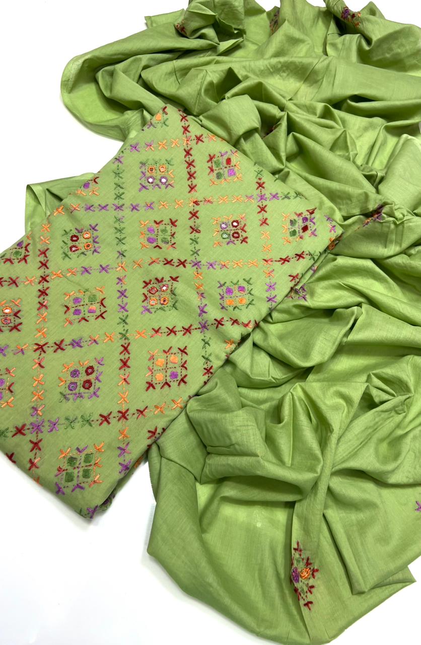 3PC Handmade Embroidered on GTM Premium Quality Lawn #1 (Copy)