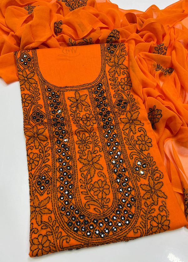 3PC Handmade Embroidered on GTM Premium Quality Lawn #3