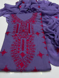 3PC Handmade Embroidered on GTM Premium Quality Lawn #4
