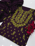 3PC Handmade Embroidered on GTM Premium Quality Lawn #14
