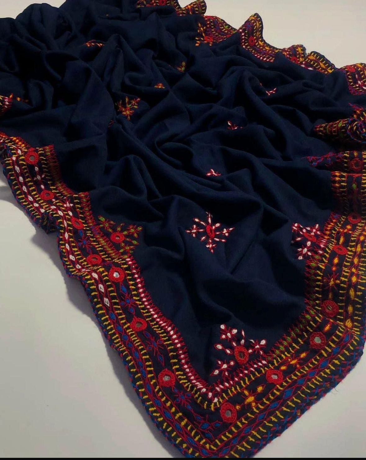 3PC Handmade Embroidered on GTM Premium Quality Lawn #26