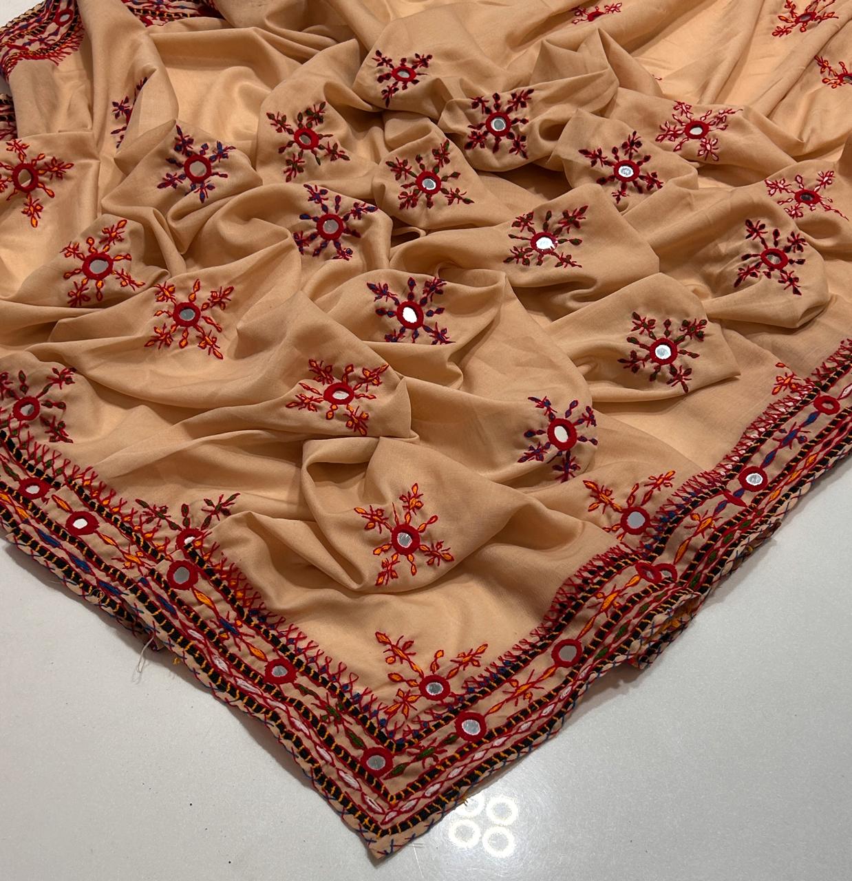 3PC Handmade Embroidered on GTM Premium Quality Lawn #26