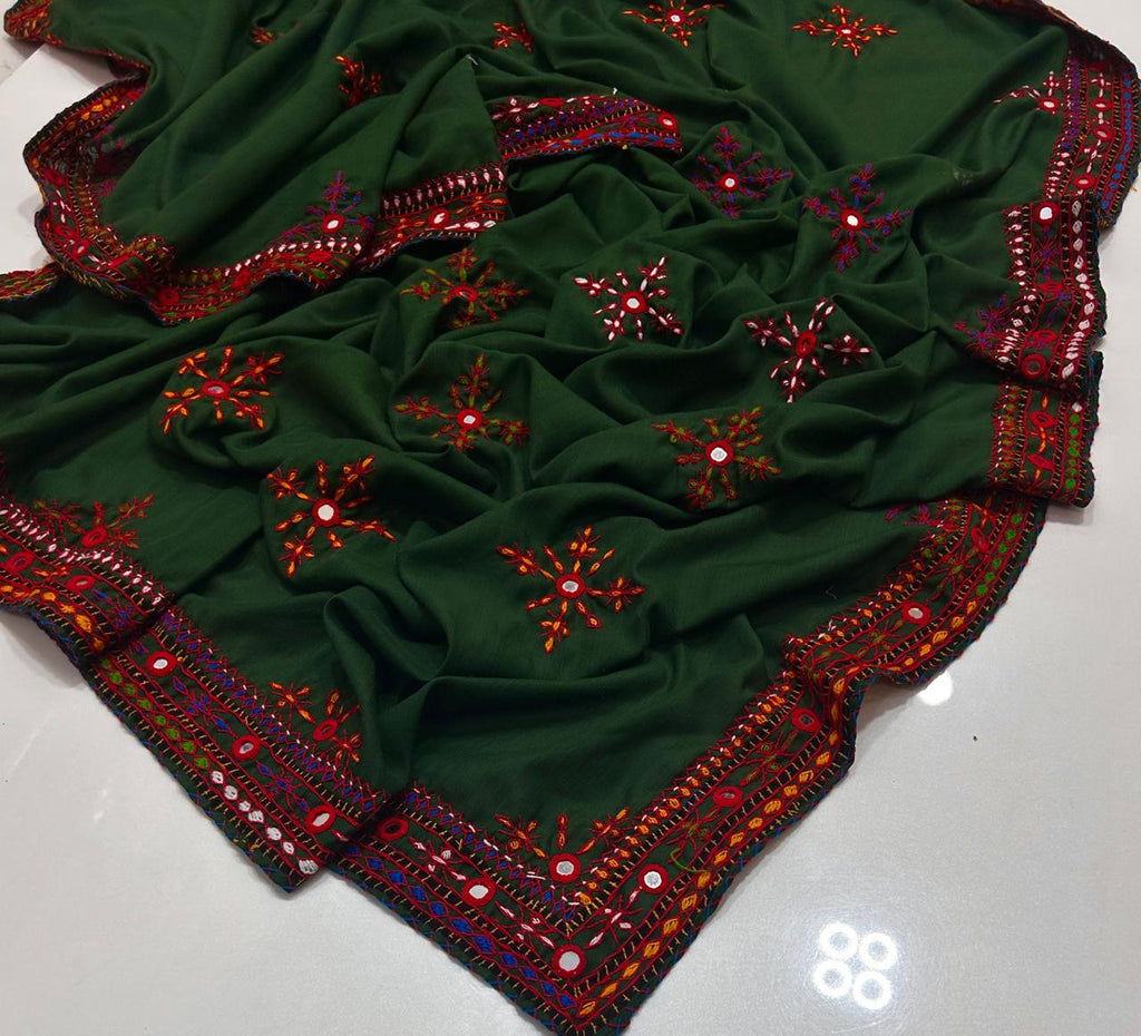 3PC Handmade Embroidered on GTM Premium Quality Lawn #26
