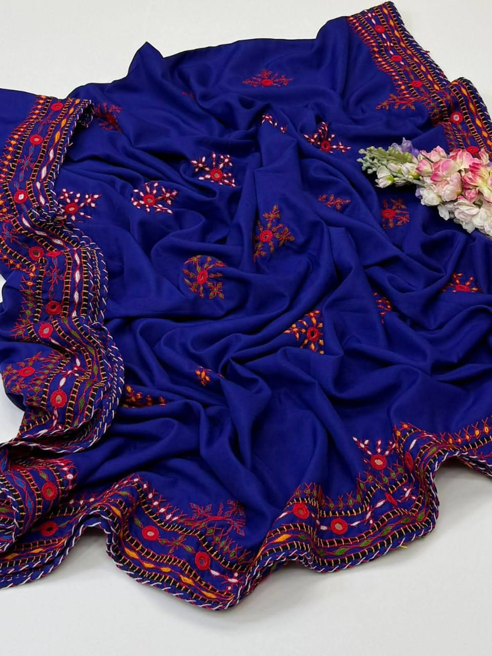 3PC Handmade Embroidered on GTM Premium Quality Lawn #26