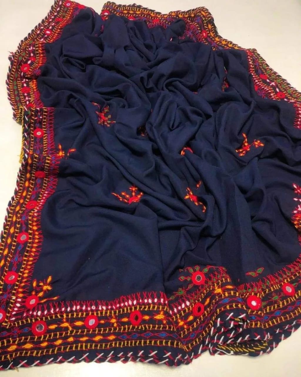 3PC Handmade Embroidered on GTM Premium Quality Lawn #26
