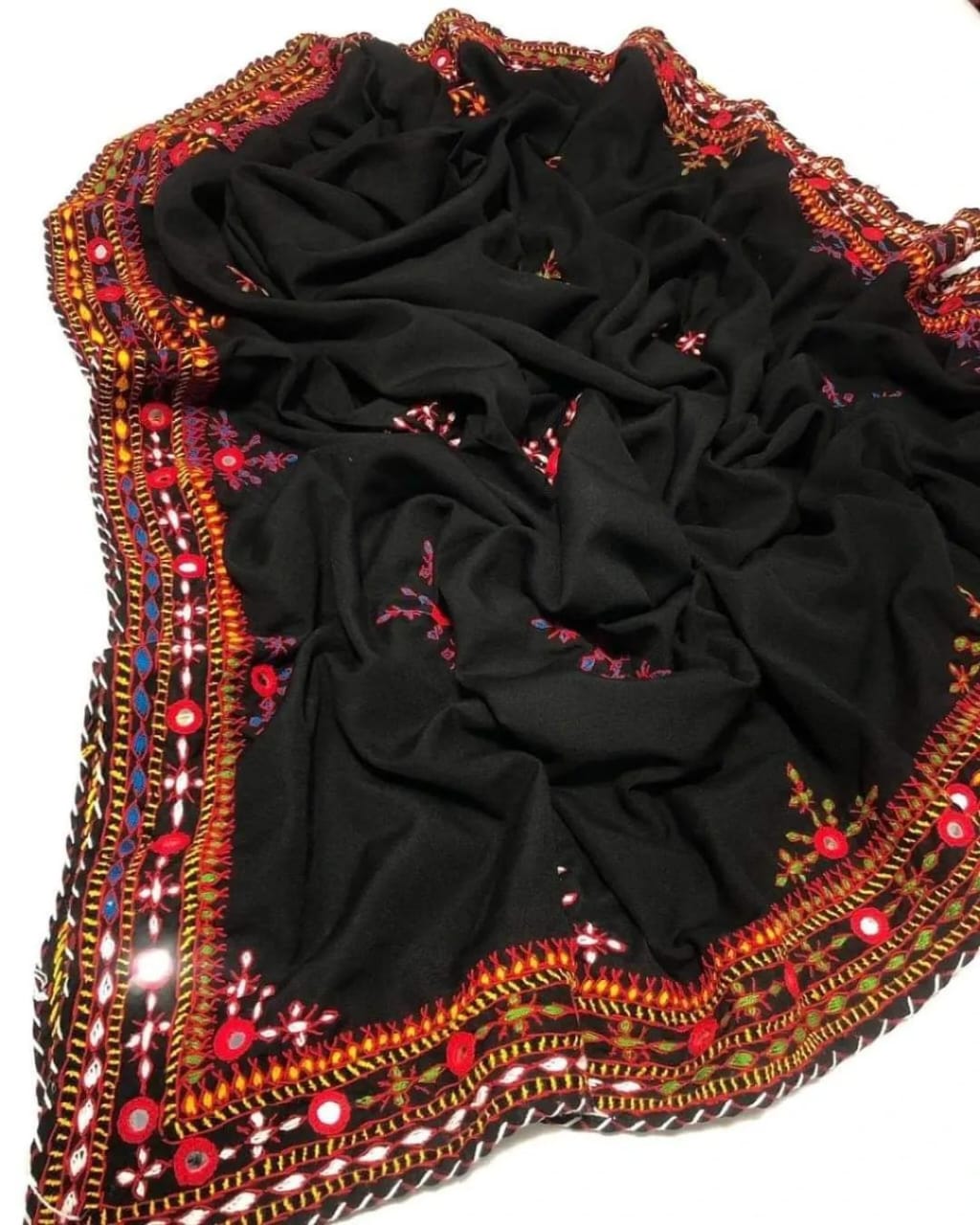 3PC Handmade Embroidered on GTM Premium Quality Lawn #26