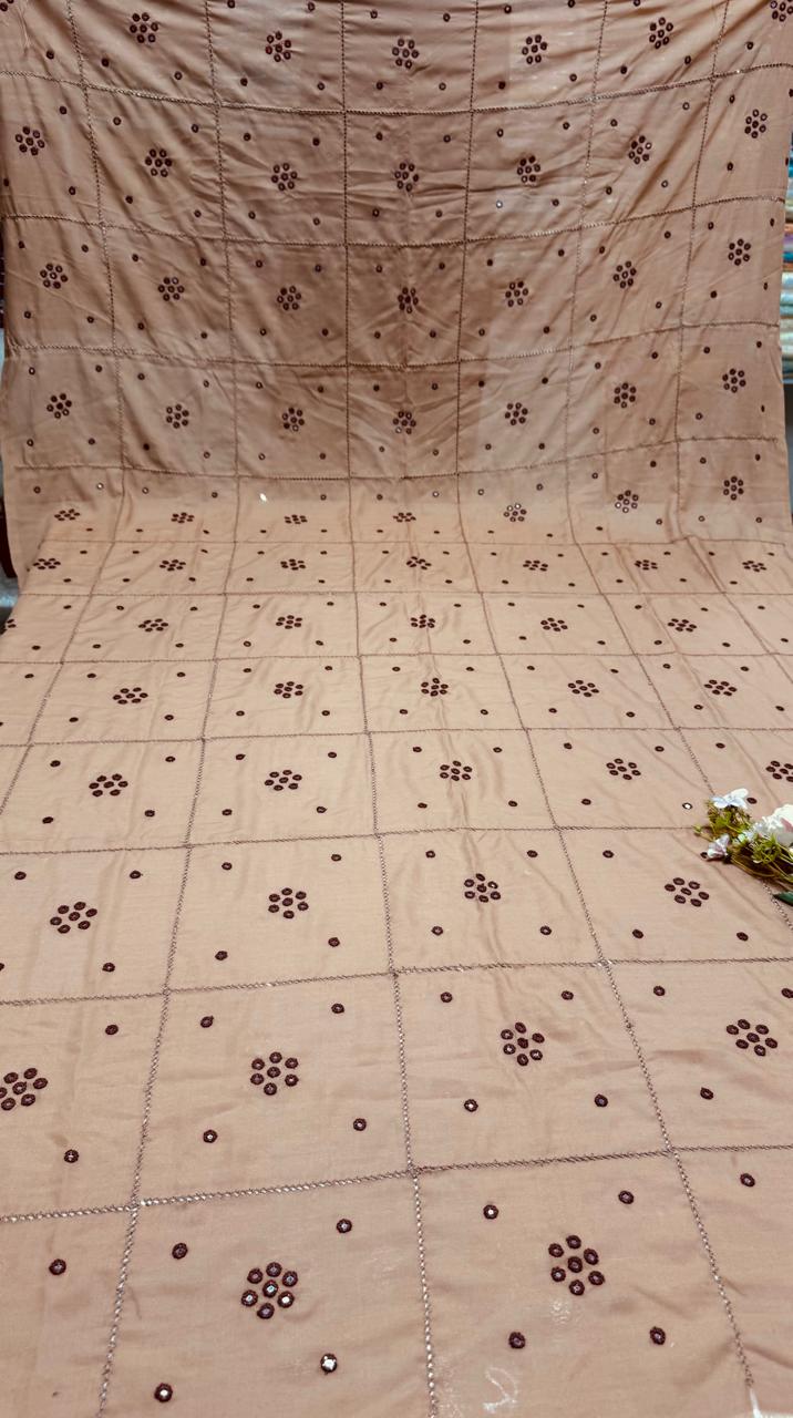 3PC Handmade Embroidered on GTM Premium Quality Lawn #27