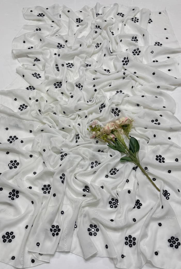 3PC Handmade Embroidered on GTM Premium Quality Lawn #27