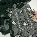 3PC Handmade Embroidered on GTM Premium Quality Lawn #28