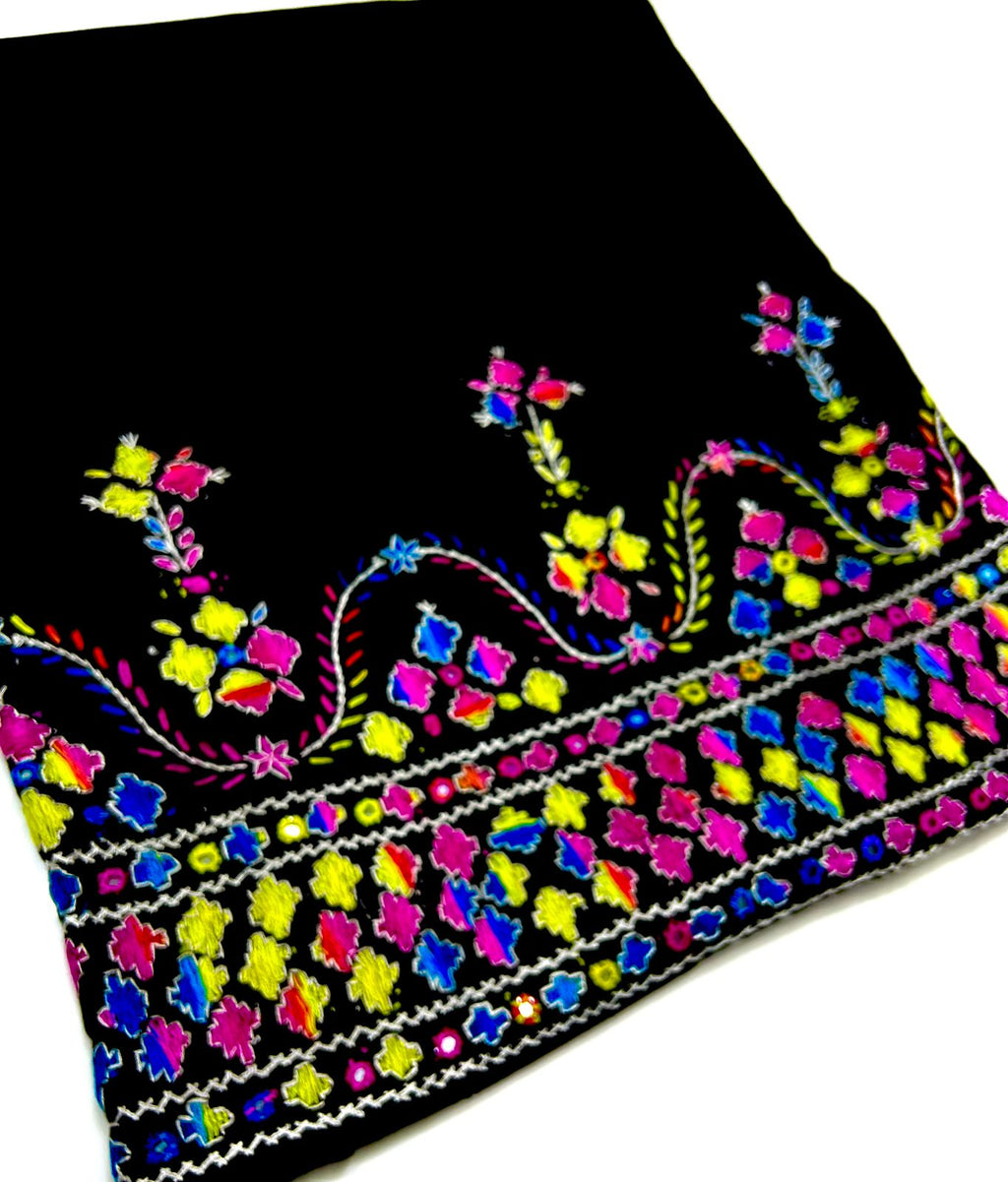 3PC Handmade Embroidered on GTM Premium Quality Lawn #30