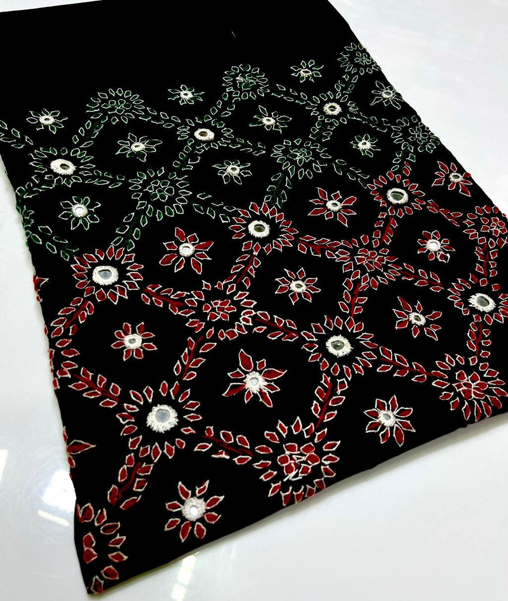 3PC Handmade Embroidered on GTM Premium Quality Lawn #30