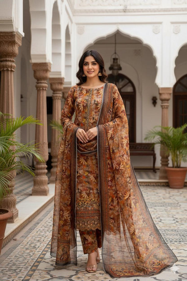 🔥New collection 🔥   Lelan Jaquard digital print shirt #4