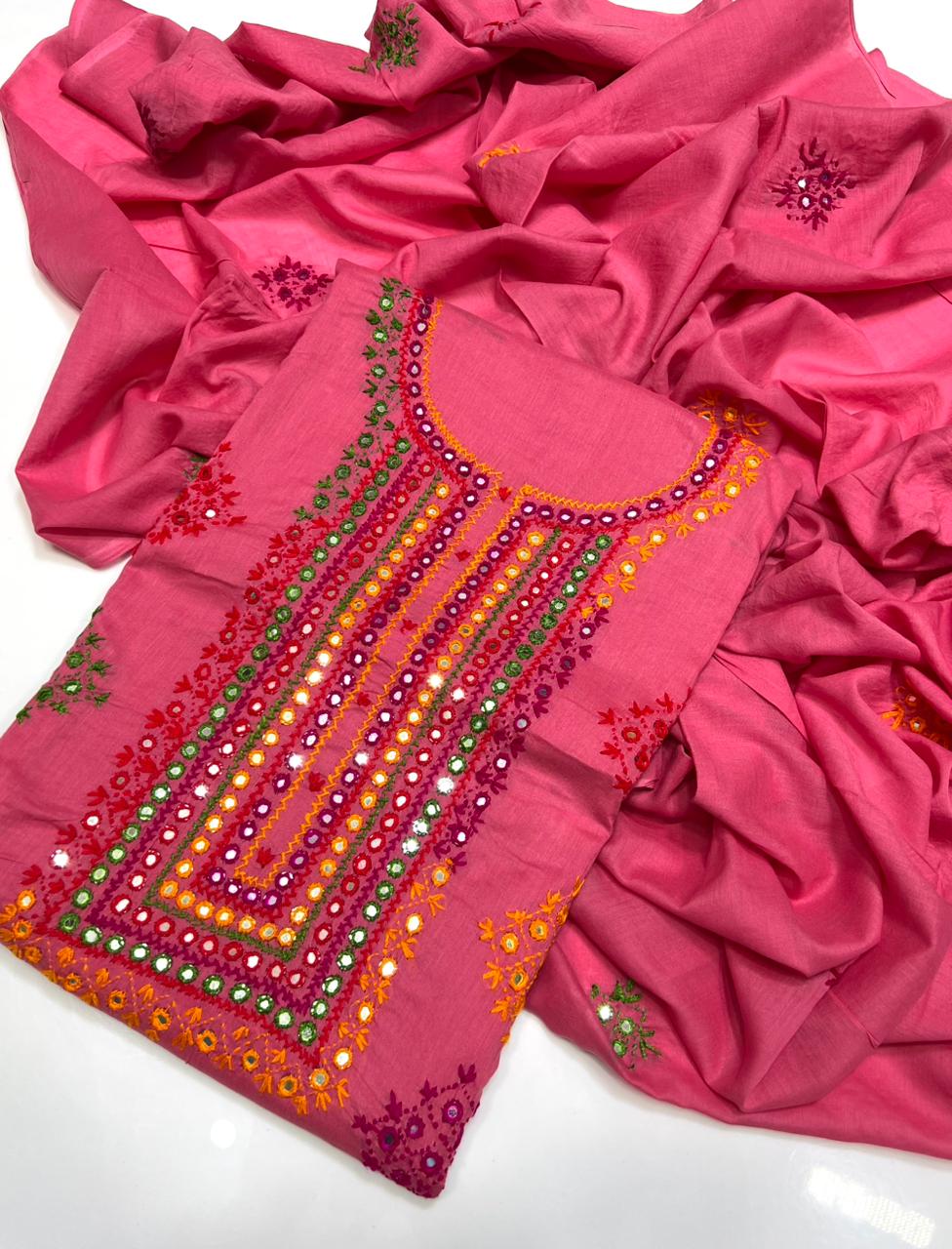 3PC Handmade Embroidered on GTM Premium Quality Lawn #2