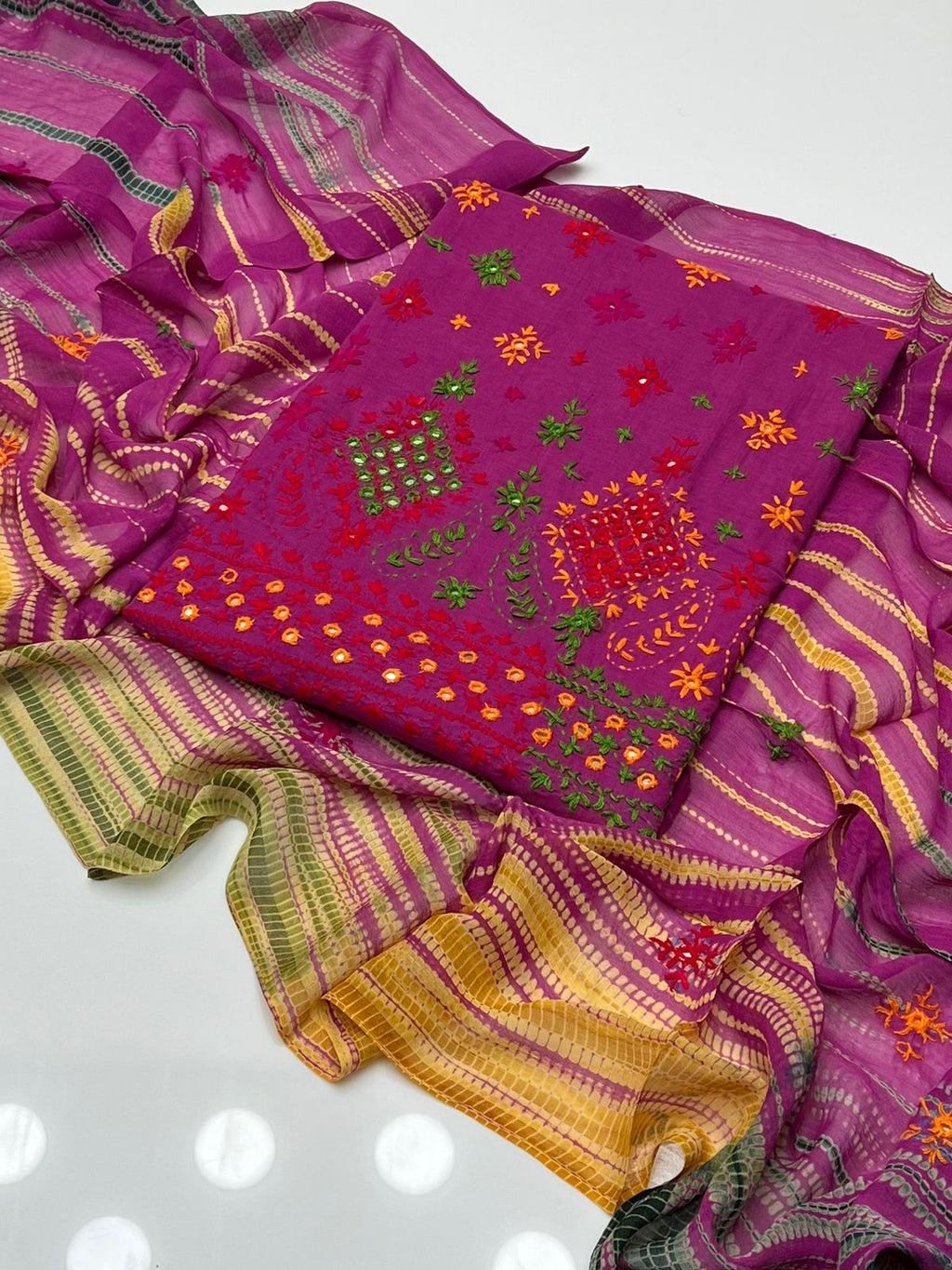3PC Handmade Embroidered on GTM Premium Quality Lawn #2
