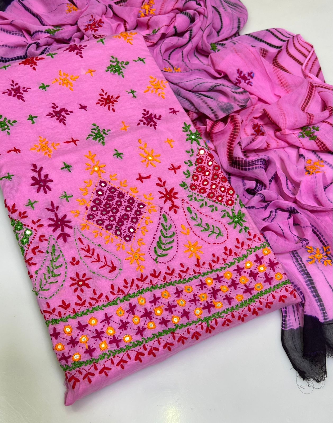 3PC Handmade Embroidered on GTM Premium Quality Lawn #2
